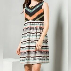 THML Anthropologie sleeveless dress size L